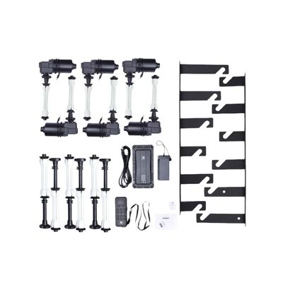 Nanlite 6-AXLE Sistem Electric Rulare 6 Fundaluri
