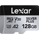 LexarProfesionalSilverPlusCarddeMemoriemicroSDXC128GBUHSIV30