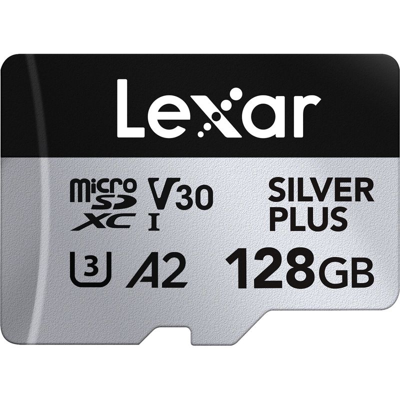 LexarProfesionalSilverPlusCarddeMemoriemicroSDXC128GBUHSIV30