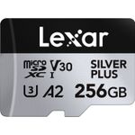 LexarProfesionalSilverPlusCarddeMemoriemicroSDXC256GBUHSIV30