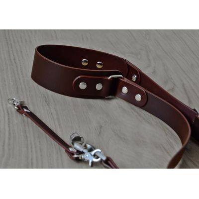 Resigilat: Curea pentru Umar Piele Vegetala Maro - RS125067907-5