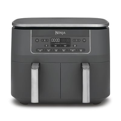 Ninja Friteuza Dubla cu Aer Cald 6-in-1 7.6 L Gri