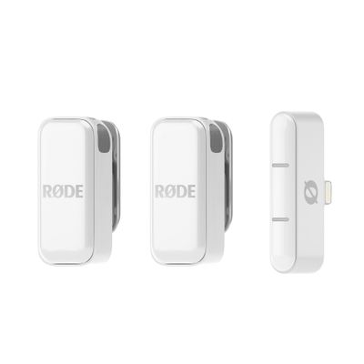 Resigilat: Rode Wireless Micro L Sistem Microfon Fara Fir 2TX + 1RX Alb iOS Lightning - RS125082992-4