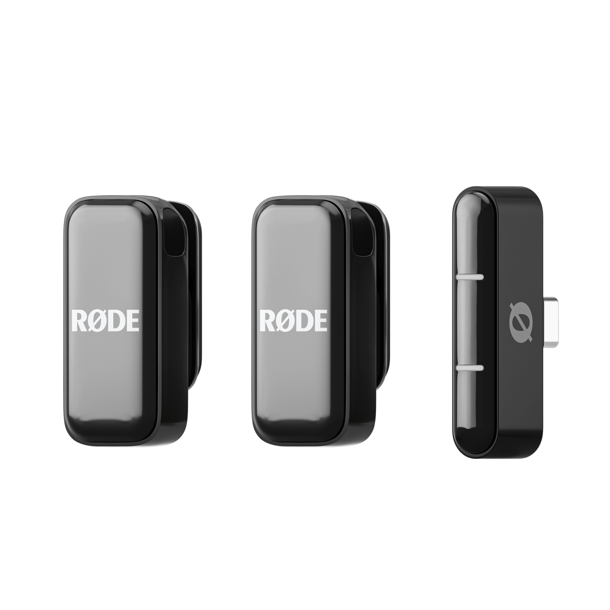 USB-C 2TX + 1 RX Negru