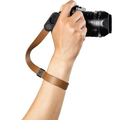 Peak Design Cuff Curea Camera din Piele pentru Incheietura Maro
