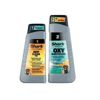 Shark PX200 Pachet 2 x Solutie Lichida de Curatare Rezerva Oxy Multiplier + CarpetXpert Deep Clean