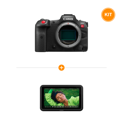 [Pachet] Canon EOS R5C + Atomos Shinobi II Monitor 5''