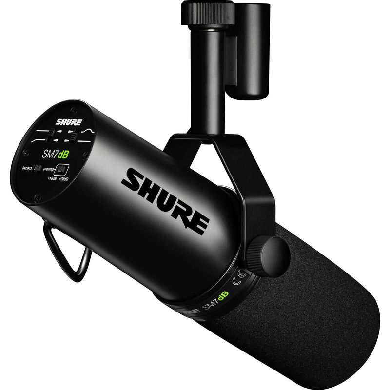 SHURESM7DBMicrofondePodcastActiveDynamic