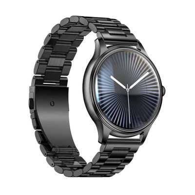 Colmi L28 Smartwatch Negru cu Curea din Otel Negru