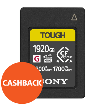 Sony CEA-G1920T Card Memorie CFexpress Tip A VPG400 1920GB R1800MB/S W 1700MB/S