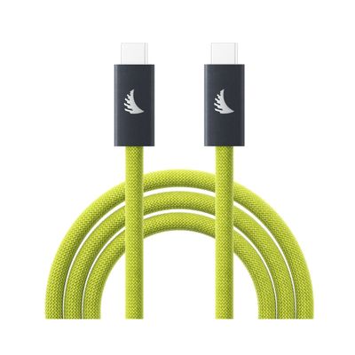 AngelBird Cablu Solid Flex Tether USB-C 3.2 4,5m Lime