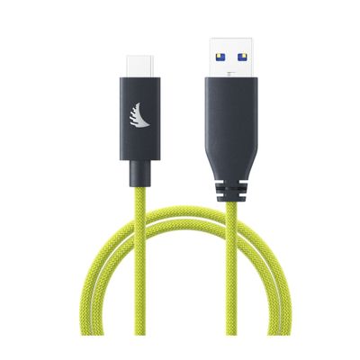 AngelBird Cablu Solid Flex USB-A la USB-C 3.2 32cm Lime