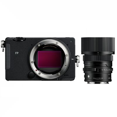 Sigma FP2 Aparat Foto Mirrorless Kit cu Obiectiv 50mm F2 DG i-Series Contemporary