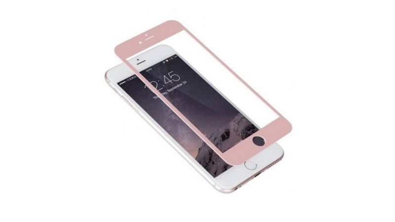 deadline Actively slip Tempered Glass Folie protectie sticla securizata iPhone 6 full 3D, rose gold  - F64.ro