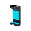 JJC SPC-1A - Suport telefon cu patina pentru lampa, albastru
