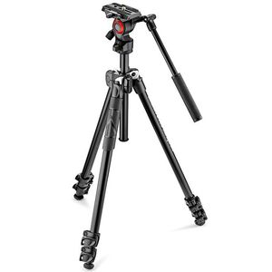 Manfrotto MK290LTA3-V kit trepied cu cap video