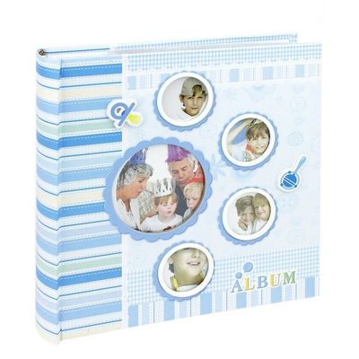 Album Poze - Blueboy Personalizabil, 10x15, 200 Foto, Slip-in