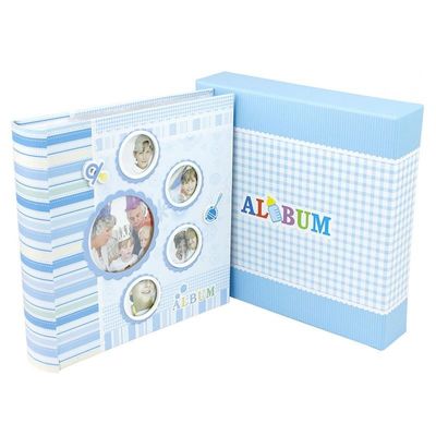 Album Poze - Blueboy Personalizabil, 10x15, 200 Foto, Slip-in