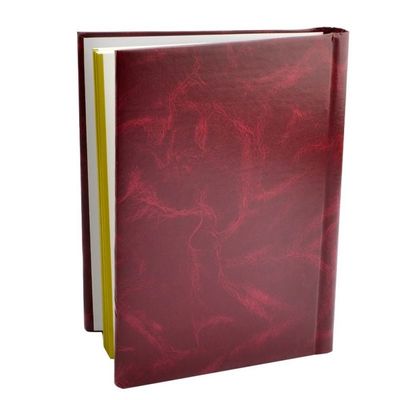 Album Poze - Clasic, 20 File Autoadezive, 23x28cm, Visiniu cu Insertii Aurii