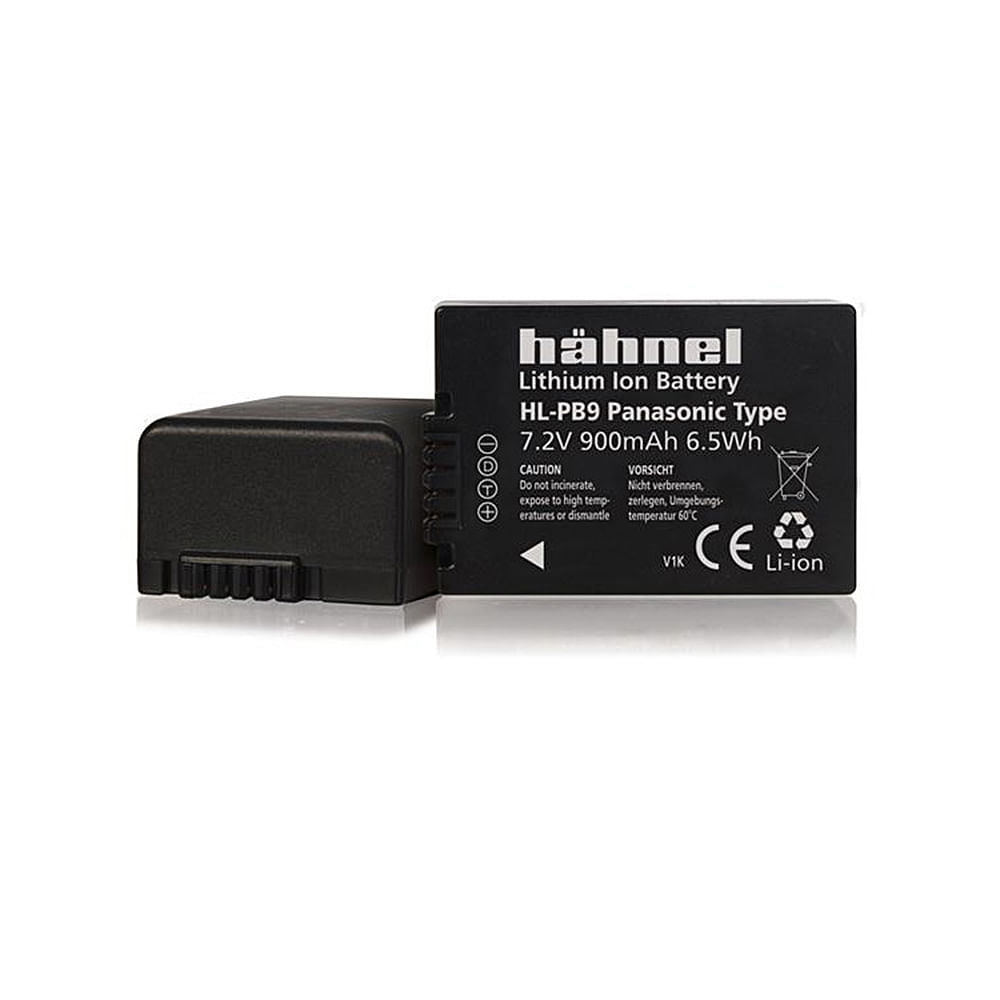 Hahnel Acumulator replace tip HL-PB9 tip Panasonic DMW-BMB9 900mAh