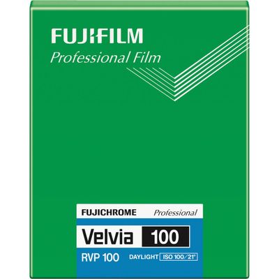 Fujifilm Velvia 100 4x5 20 Sheets