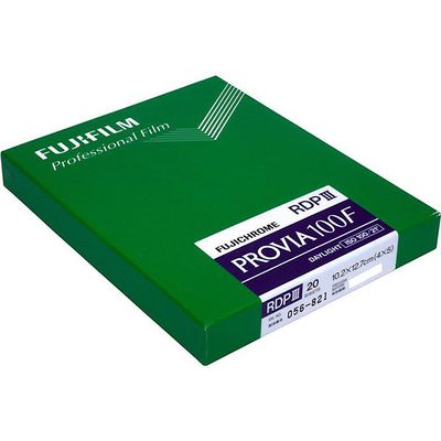 Fujifilm Provia 100 F Planfilm Color Pozitiv 4x5 20 coli
