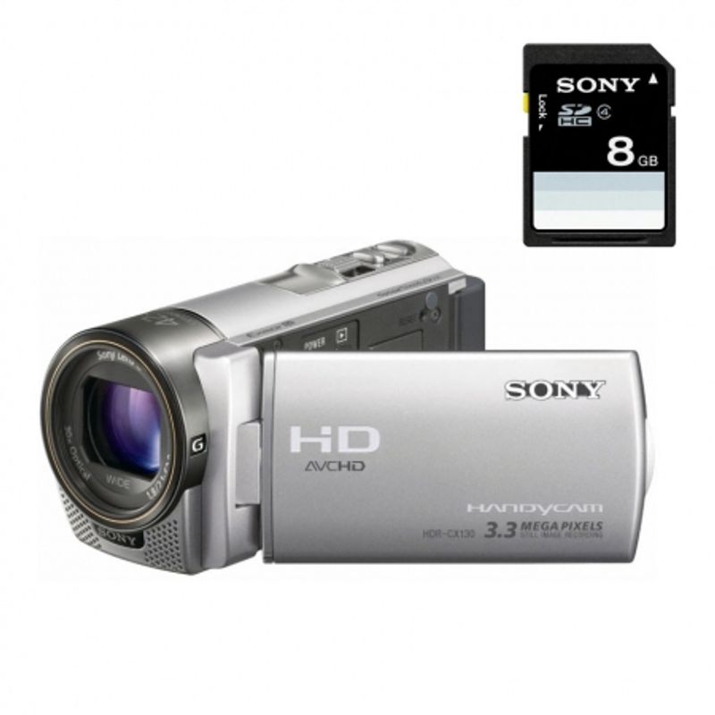 sony-hdr-cx130s-card-sd-8gb-camera-video-full-hd-obiectiv-g-zoom-30x-argintie-19032