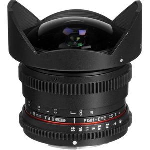 Samyang 8mm T3.8 VDSLR CSII, Sony A