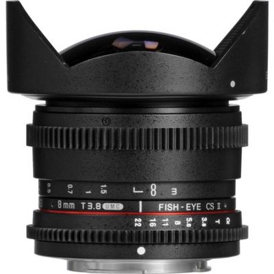 Samyang 8mm T3.8 VDSLR CSII, Sony A