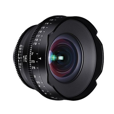 Samyang XEEN 16mm T2.6 FF CINE Obiectiv Cinematic Montura Canon EF Negru