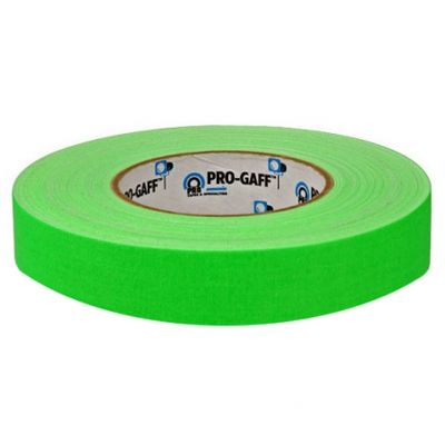 LeMark Fluo Pro-Gaff verde 24mm - banda adeziva