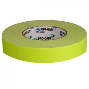 LeMark Fluo Pro-Gaff galben 24mm - banda adeziva