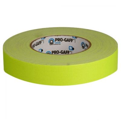 LeMark Fluo Pro-Gaff galben 24mm - banda adeziva