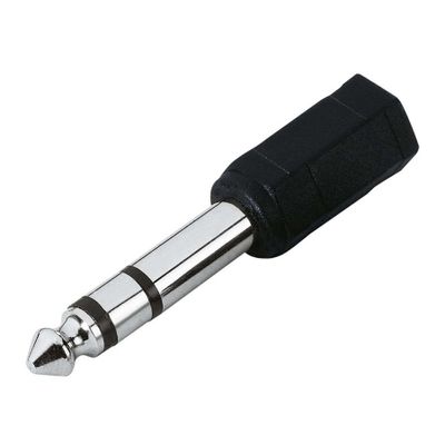 Adam Hall Adaptor Jack Stereo 3.5mm la Jack Stereo 6.3mm