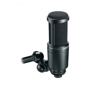 Audio-Technica AT2020 - Microfon condenser pentru studio, XLR