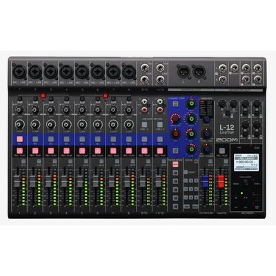Zoom LiveTrak L-12 Mixer audio & recorder cu 12 canale