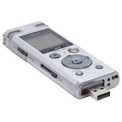 Olympus DM-720 - Reportofon stereo, 4 GB, argintiu