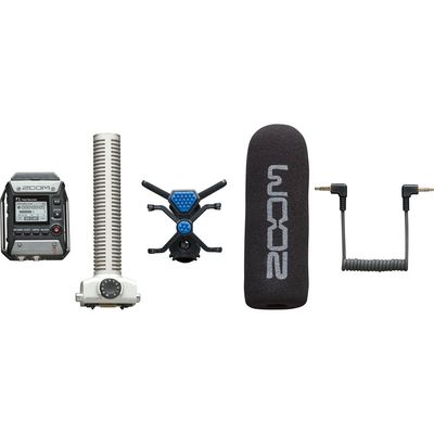 Zoom F1 (SP) Recorder Audio cu Microfon Shotgun