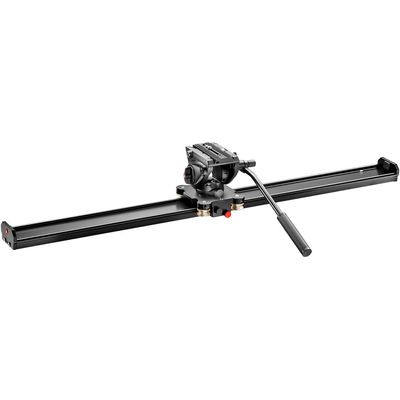 Manfrotto Kit Slider cu Rulmenti 100cm si Cap Trepied Video