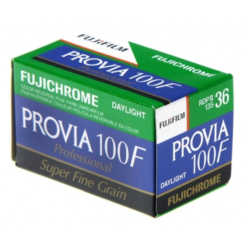 Fujifilm Fujichrome Provia 100F - Film Diapozitiv Color Ingust (ISO 100 ...