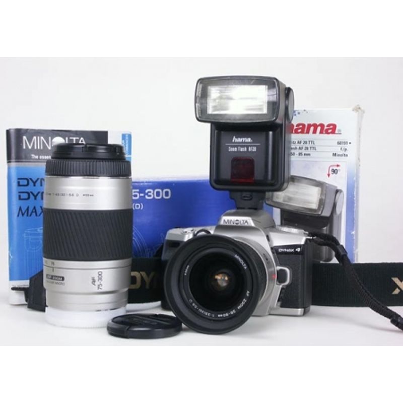 aparat-foto-minolta-dynax-4-pe-film-35mm-af-teleobiectiv-minolta-75-300mm-f-4-5-5-6-ob-minolta-28-80mm-f-3-5-5-6-blitz-hama-zoom-flash-af28-2267