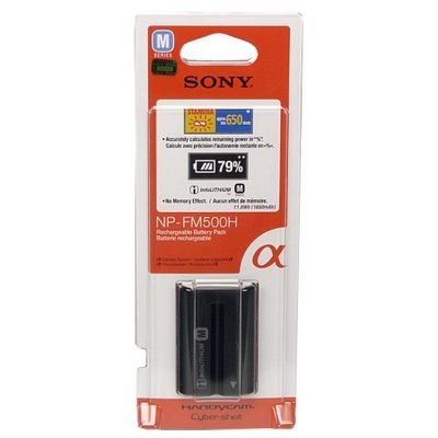 Sony NP-FM500H - acumulator original pentru aparate foto Sony, 11.8Wh, 1600mAh