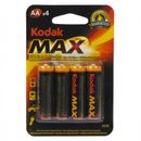 Baterii alcaline tip AA (R6) Kodak - set 4 bucati