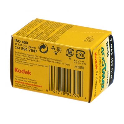 Kodak Professional TMAX 400 - film alb-negru negativ ingust (ISO 400, 135-36)