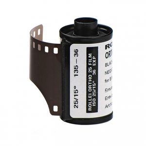 Rollei ORTHO 25 film negativ alb-negru ingust expirat (ISO 25, 135-36)