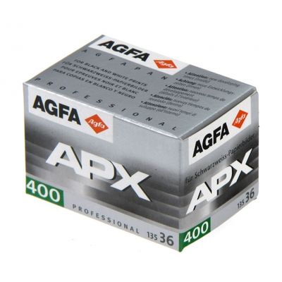 Agfa APX 400 - film negativ alb-negru ingust (ISO 400, 135-36)