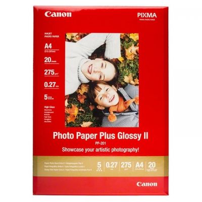 Canon Hartie Foto Plus Glossy II A4 20 Coli (CANPP201A4)