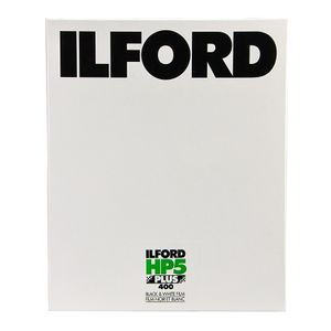 Ilford HP5 PLUS - plan-film negativ alb-negru (ISO 400, 8x10", 25 coli)