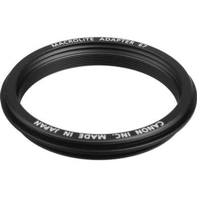Canon Macrolite Adapter 67 (pentru MT-24EX si MR 14EX)