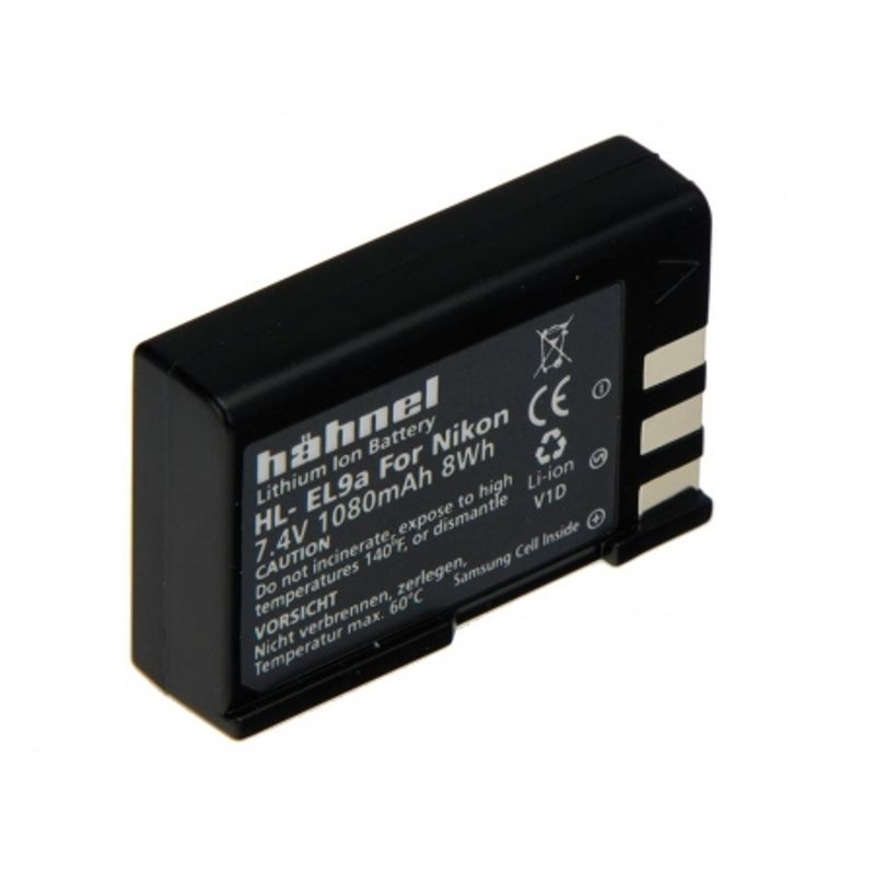 hahnel-hl-el9a-acumulator-tip-nikon-en-el9a-pentru-nikon-d5000-1080mah-13069